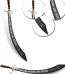 Black Belly Dance Scimitar Sword Wooden Handle