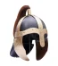 Ancient Roman Gladiator Helmet Replica with detailed historical design, perfect for cosplay, themed collections, and decorative display.